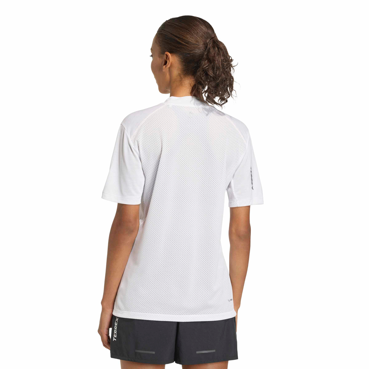 Adidas Women's Terrex Xperior CLIMACOOL+ T-skjorte Hvit