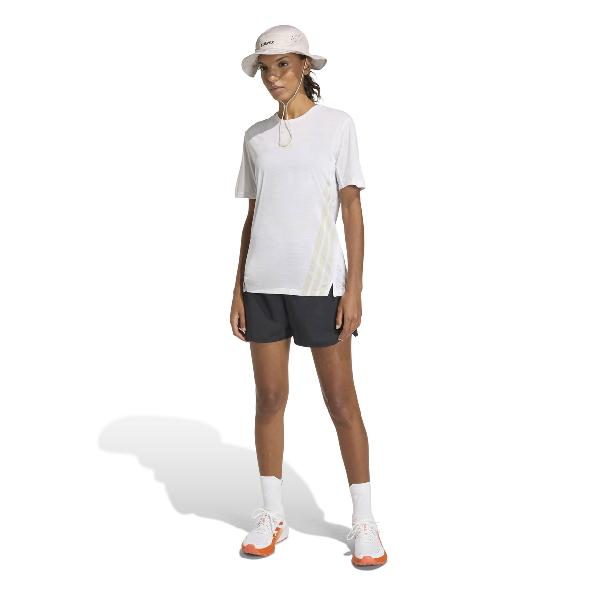 Adidas Women's Terrex Xperior CLIMACOOL+ T-skjorte Hvit