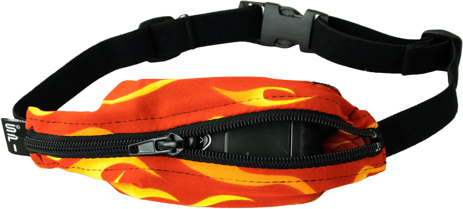 SPIbelt Kids' Spibelt Flames with Black Zipper