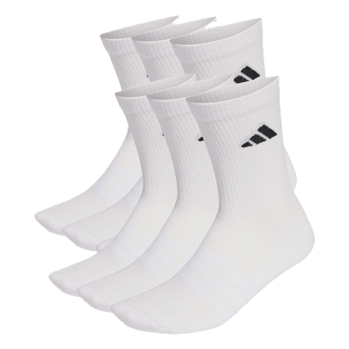 adidas Cushioned Crew Socks 6 Pair Pack