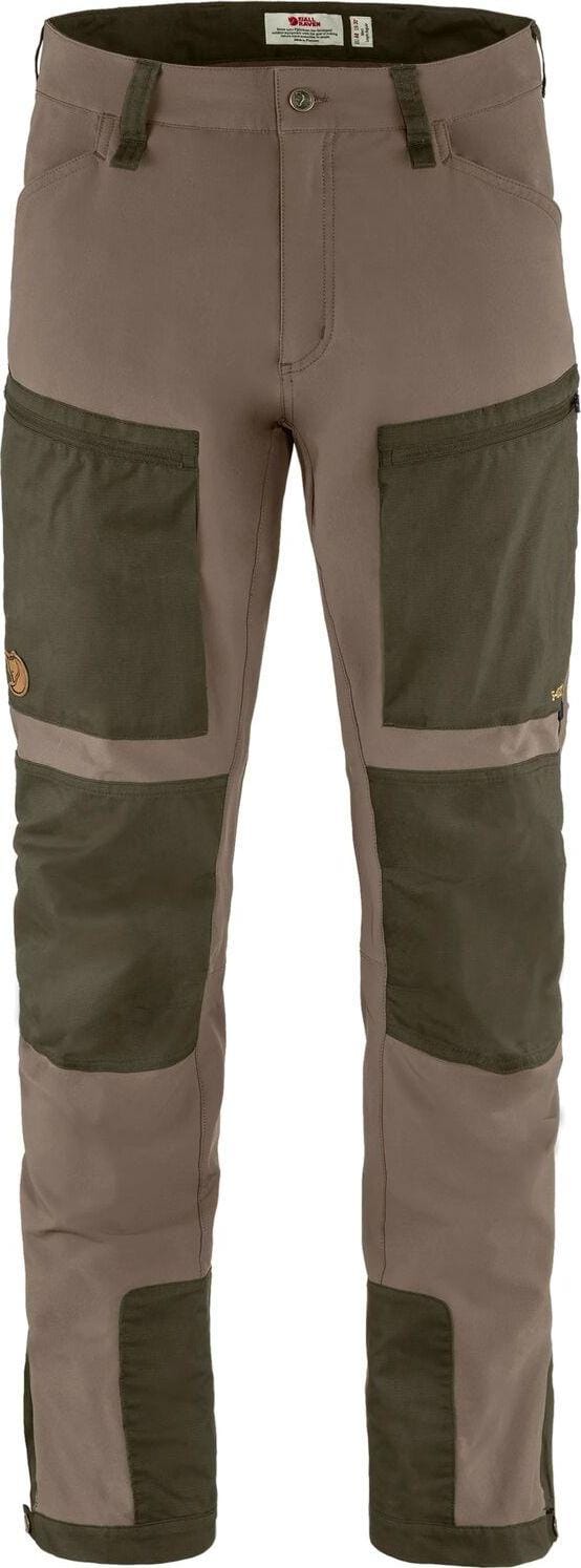 Fjällräven Men's Keb Agile Trousers Suede Brown/Dark Olive