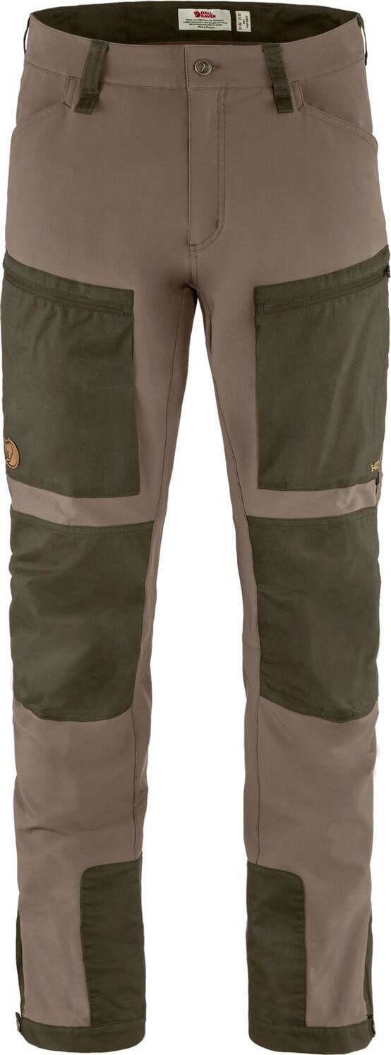 Fjällräven Men's Keb Agile Trousers Suede Brown-dark Olive Fjällräven