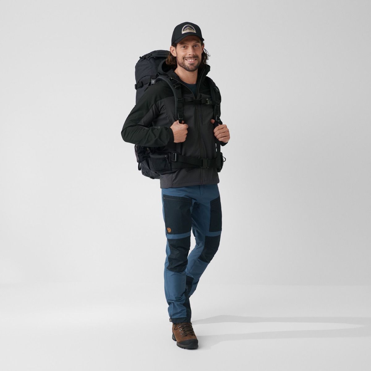Fjällräven Men's Keb Agile Trousers Laurel Green/Deep Forest