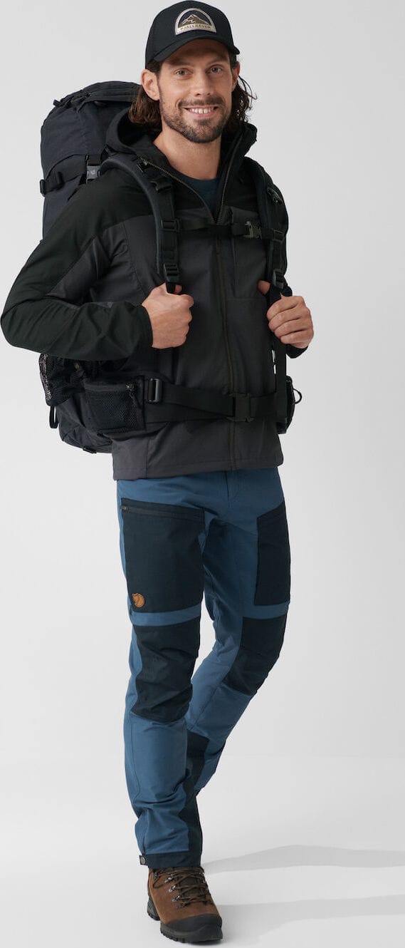 Fjällräven Men's Keb Agile Trousers Suede Brown-dark Olive Fjällräven