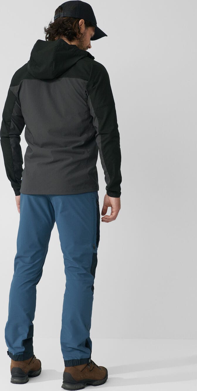 Fjällräven Men's Keb Agile Trousers Suede Brown/Dark Olive
