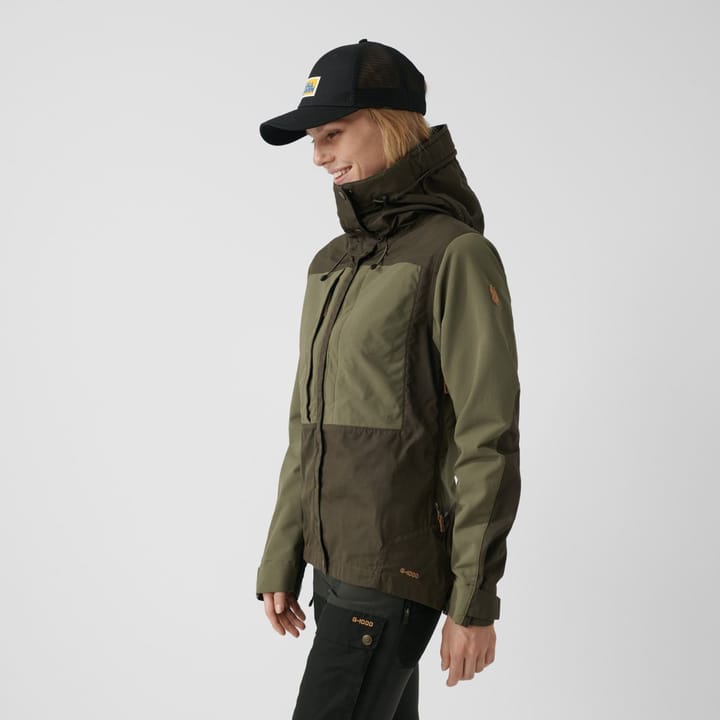 Fjällräven Keb Jacket W Deep Forest-Laurel Green Fjällräven