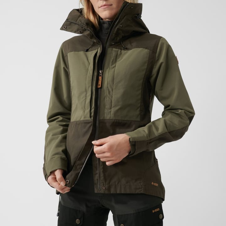 Fjällräven Keb Jacket W Deep Forest-Laurel Green Fjällräven