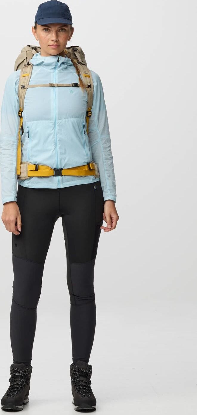 Fjällräven Women's Keb Lätt Wind Jacket Mountain Blue Fjällräven
