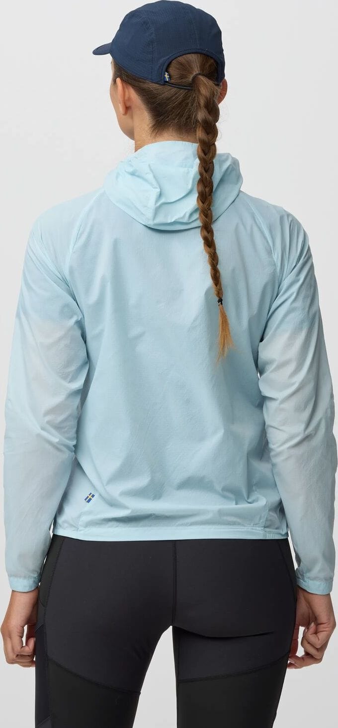 Fjällräven Women's Keb Lätt Wind Jacket Mountain Blue Fjällräven