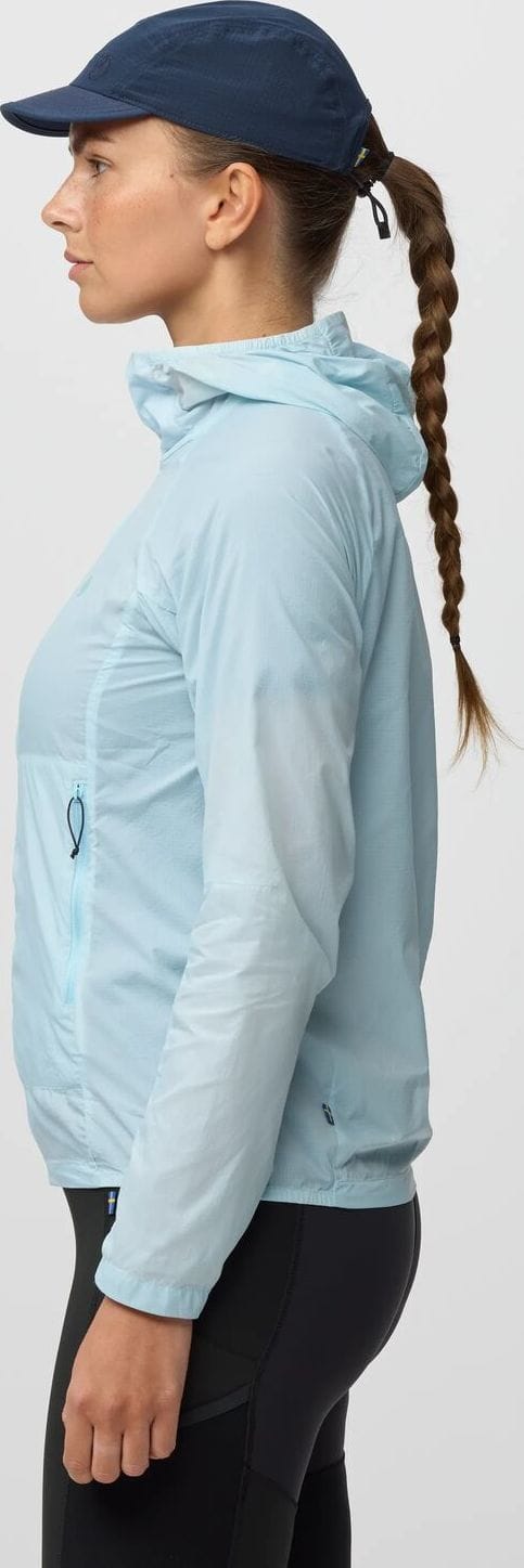 Fjällräven Women's Keb Lätt Wind Jacket Mountain Blue Fjällräven
