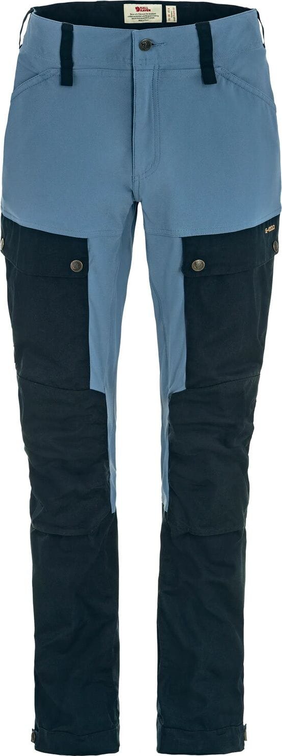Fjällräven Women's Keb Trousers Curved Dark Navy-dawn Blue Fjällräven