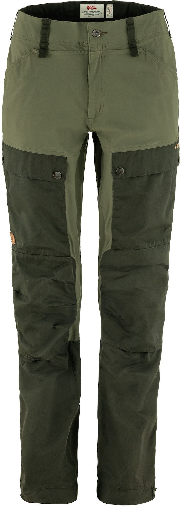 Fjällräven Women's Keb Trousers Curved Deep Forest-Laurel Green