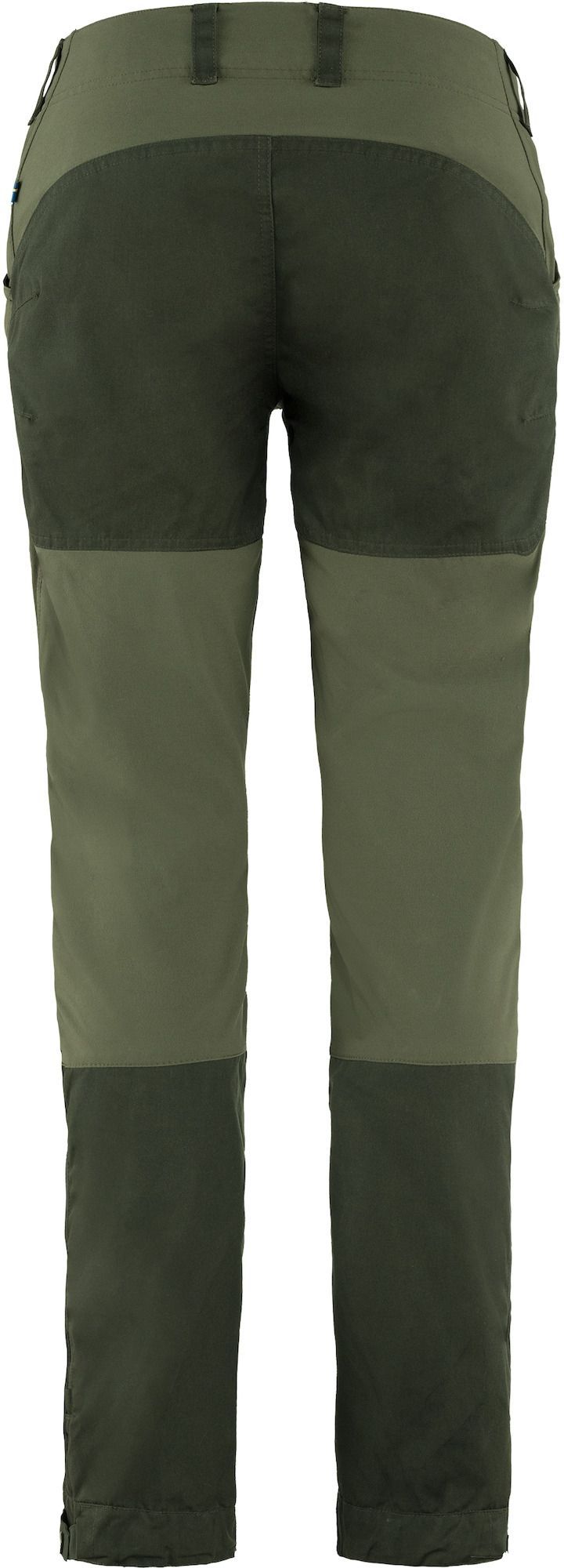Fjällräven Women's Keb Trousers Curved  Deep Forest/Laurel Green Fjällräven