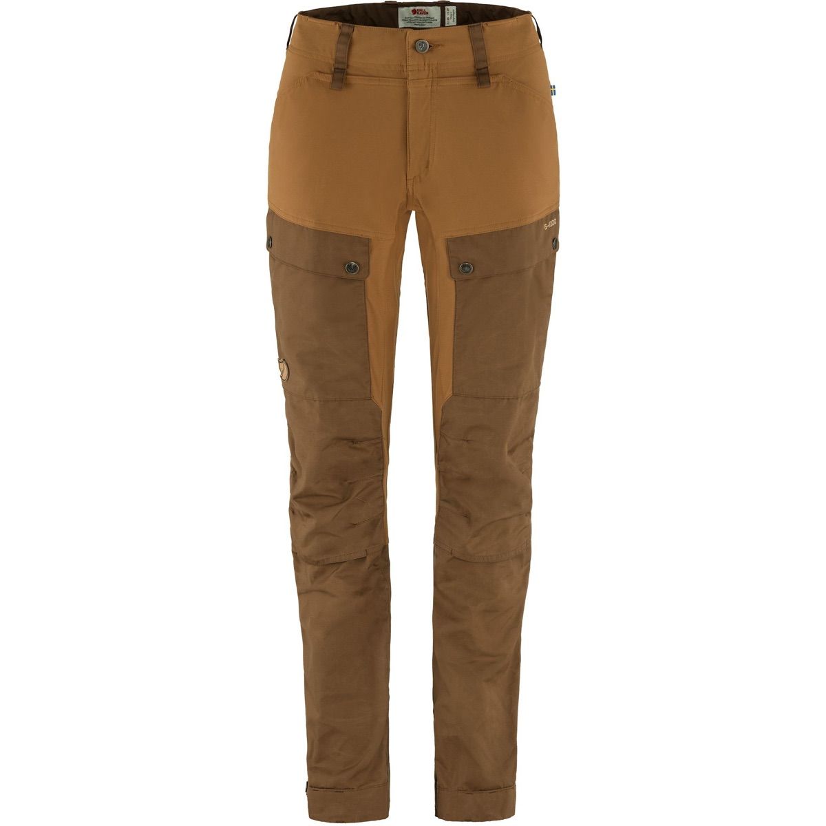 Fjällräven Women's Keb Trousers Curved  Timber Brown/Chestnut