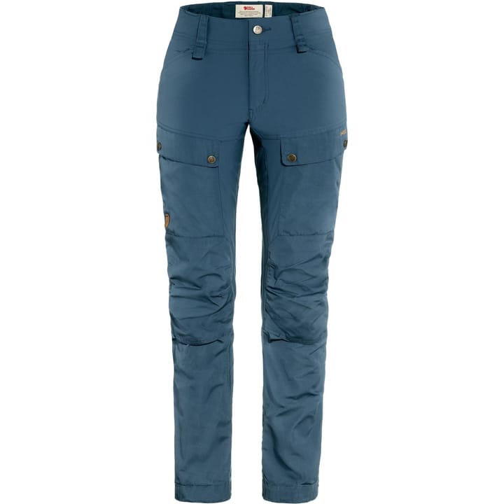 Fjällräven Women's Keb Trousers Curved  Indigo Blue Fjällräven