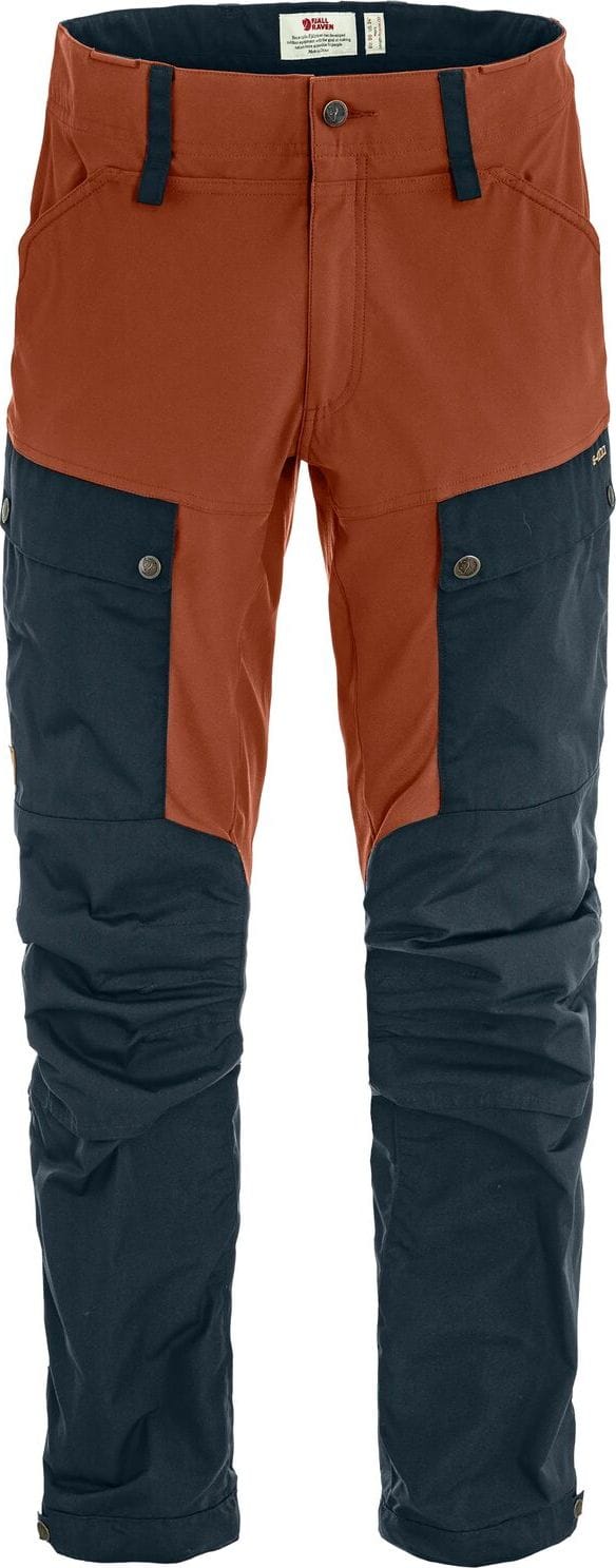 Fjällräven Men's Keb Trousers Dark Navy-autumn Leaf