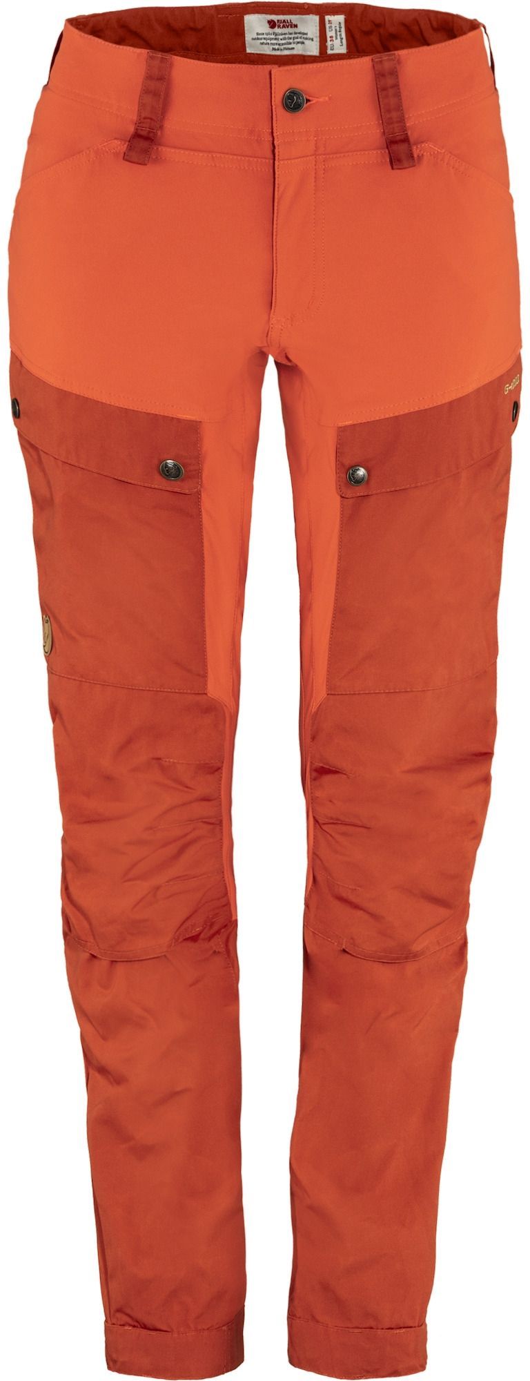 Fjällräven Women's Keb Trousers Curved  Cabin Red/Rowan Red