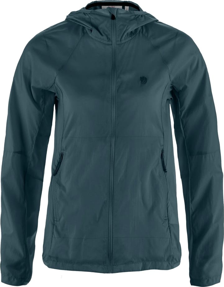 Fjällräven Women's Keb Lätt Wind Jacket Mountain Blue Fjällräven