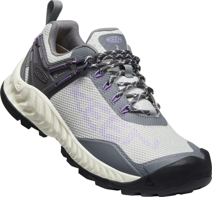 Women's Nxis Evo Waterproof Steel Grey-English Lavender Keen