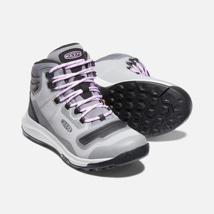 Women's Tempo Flex Mid Waterproof S.grey-afr Violet Keen