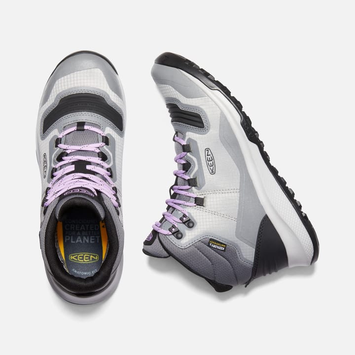 Keen Women's Tempo Flex Mid Waterproof S.grey-afr Violet Keen
