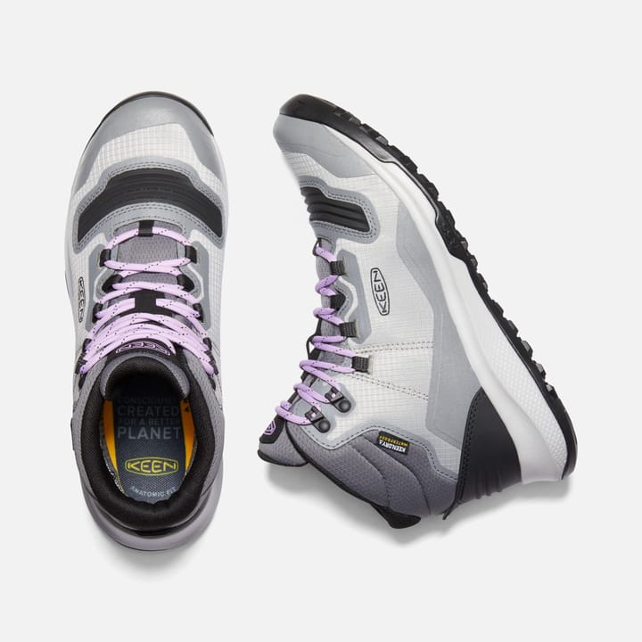 Women's Tempo Flex Mid Waterproof S.grey-afr Violet Keen