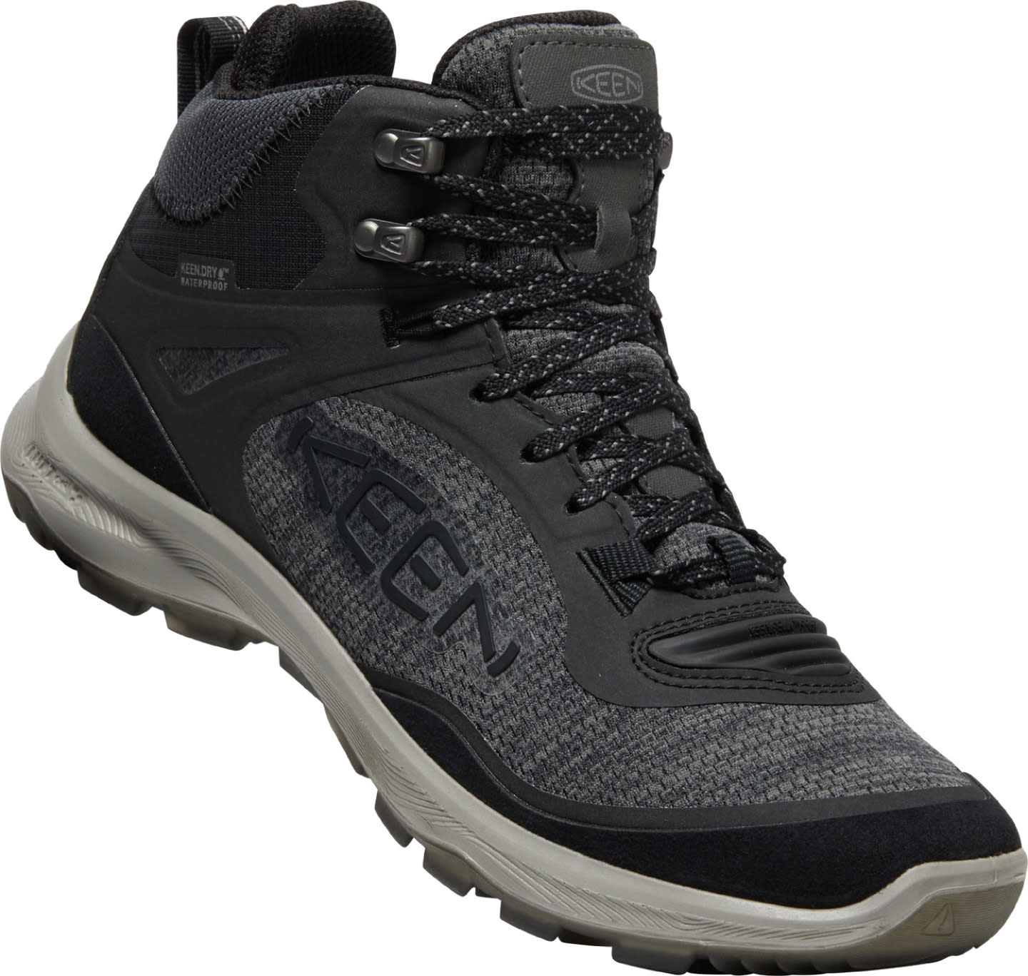 Keen Keen Women's Terradora Flex Waterproof Boot Black/Steel Grey 36, Black/Steel Grey