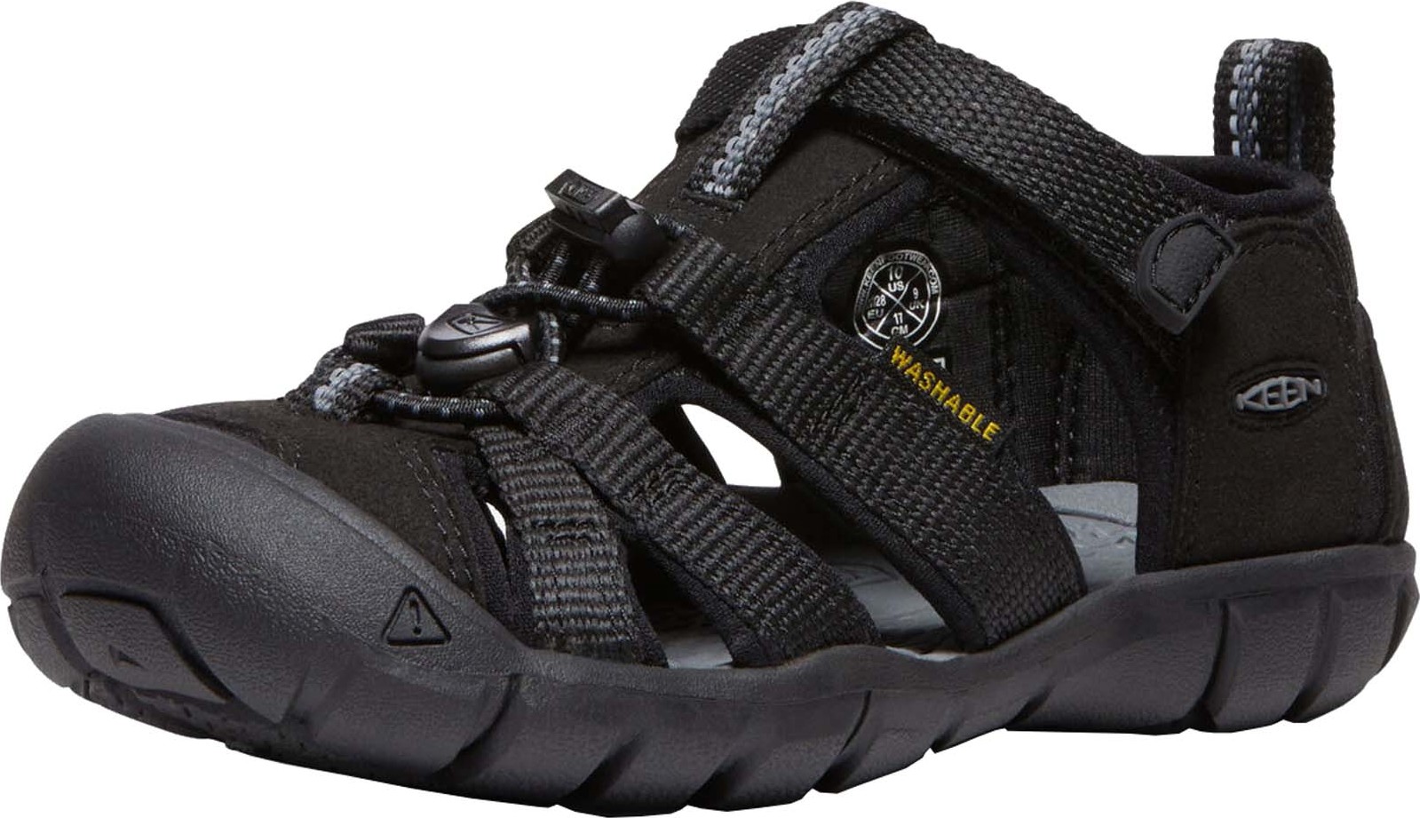 Keen Kids’ Seacamp II CNX Black/Grey