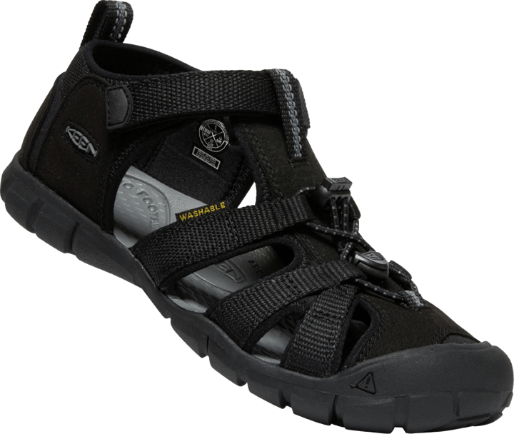 Kids' Seacamp II Cnx Sandals Black/Grey Keen