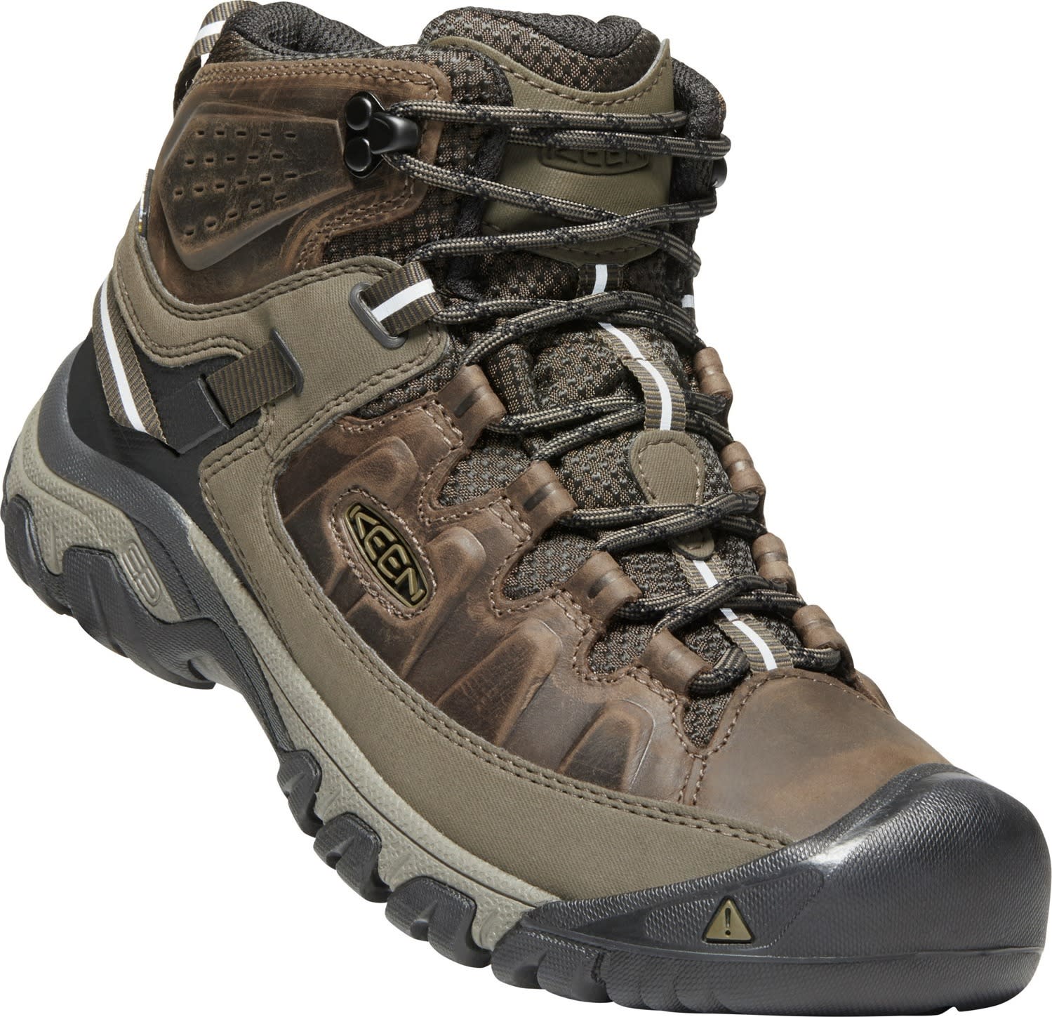 Keen Men's Targhee III Waterproof Mid Canteen/Mulch