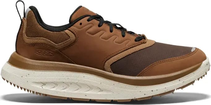 Men's WK400 Leather Walking Shoe Bison-Toasted Coconut Keen