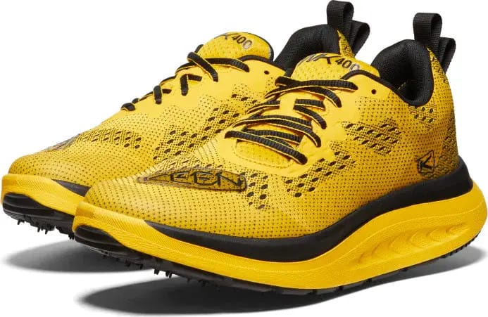 Keen Men's WK400 Walking Shoe Keen Yellow-Black Keen