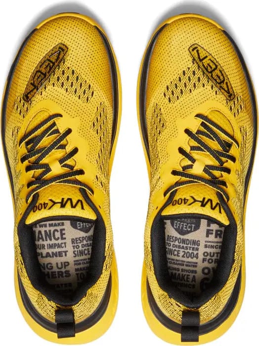Keen Men's WK400 Walking Shoe Keen Yellow-Black Keen