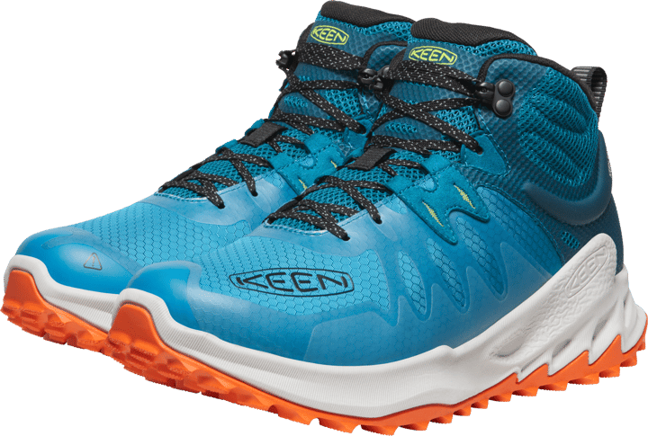 Keen Men's Zionic Waterproof Boot Fjord Blue-Evening Primrose Keen