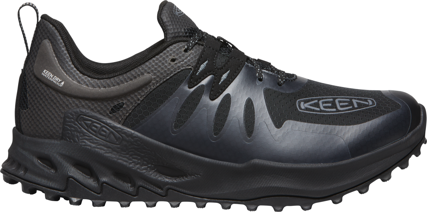 Men’s Zionic Waterproof Shoe Black-Steel Grey