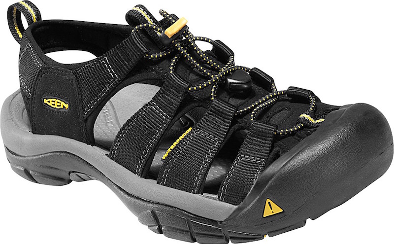 Keen Men's Newport H2 Black Sandaler 45