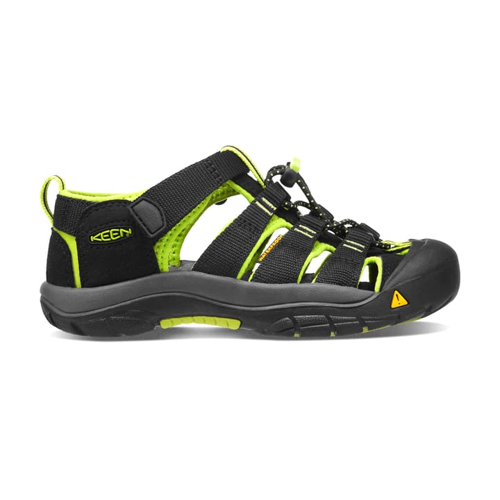 Keen Kids' Newport H2 BLACK/LIME GREEN Keen