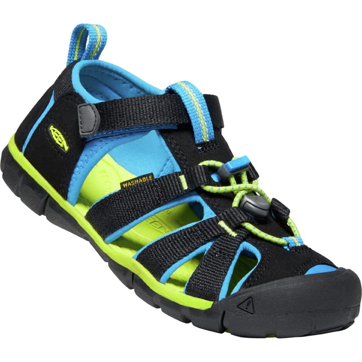 Keen Kids' Seacamp II CNX Black/Brilliant Blue Keen