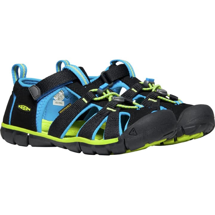 Keen Kids' Seacamp II CNX Black/Brilliant Blue Keen