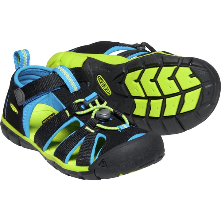 Keen Kids' Seacamp II CNX Black/Brilliant Blue Keen