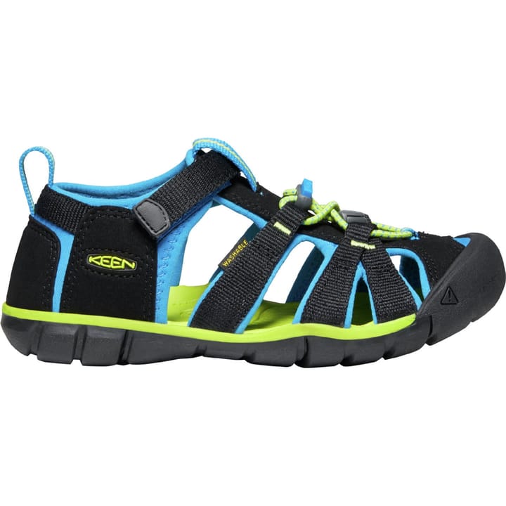 Keen Kids' Seacamp II CNX Black/Brilliant Blue Keen