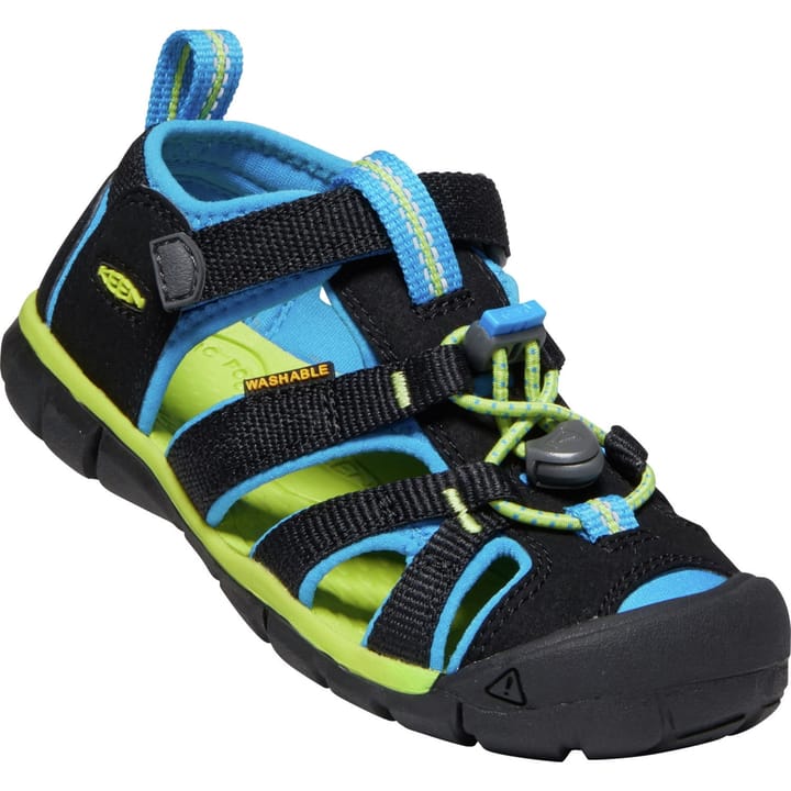 Keen Kids' Seacamp II CNX Black/Brilliant Blue Keen