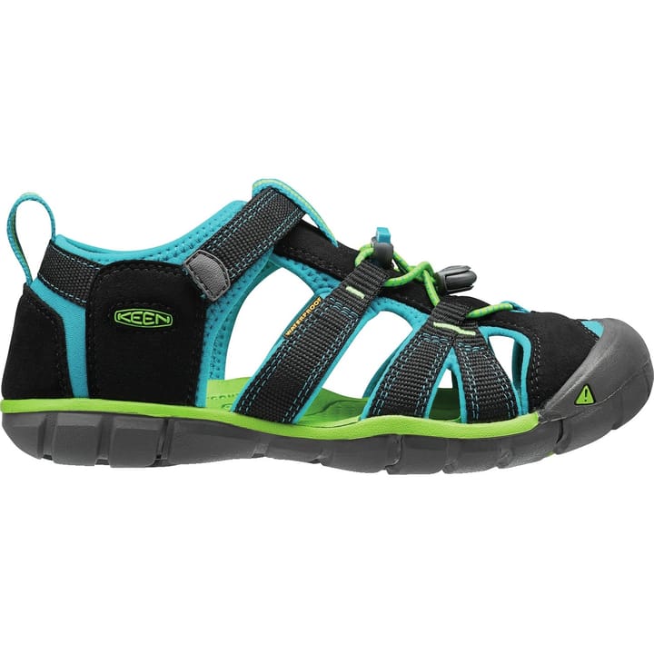 Kids' Seacamp II CNX BLACK/BLUE DANUBE Keen