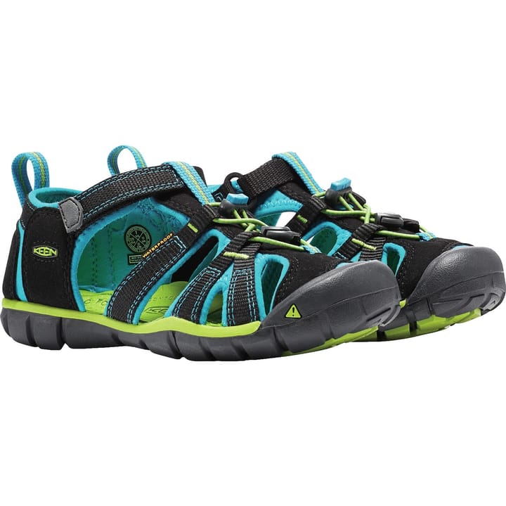 Kids' Seacamp II CNX BLACK/BLUE DANUBE Keen