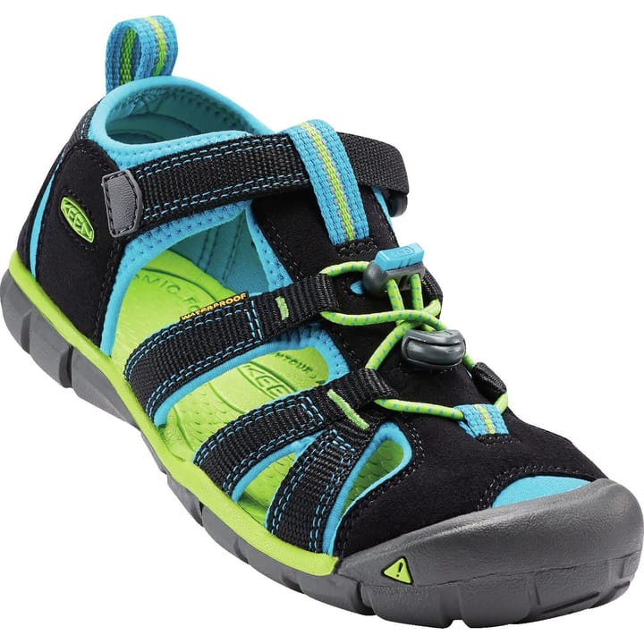 Kids' Seacamp II CNX BLACK/BLUE DANUBE Keen