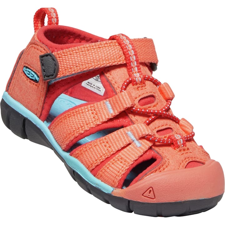 Keen Toddlers' Seacamp II CNX Coral/Poppy Red Keen