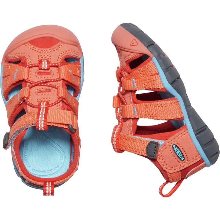 Keen Toddlers' Seacamp II CNX Coral/Poppy Red Keen