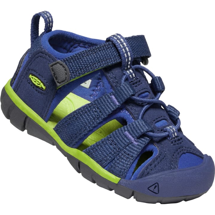 Keen Toddlers' Seacamp II CNX Blue Depths/Chartreuse Keen