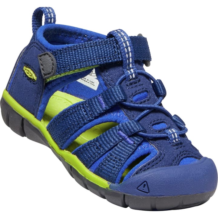 Keen Toddlers' Seacamp II CNX Blue Depths/Chartreuse Keen