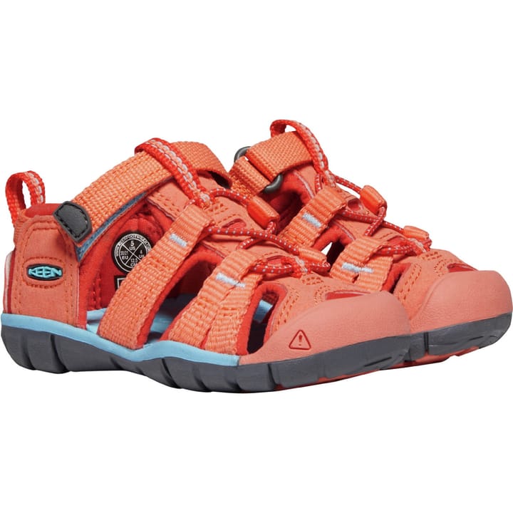 Keen Toddlers' Seacamp II CNX Coral/Poppy Red Keen